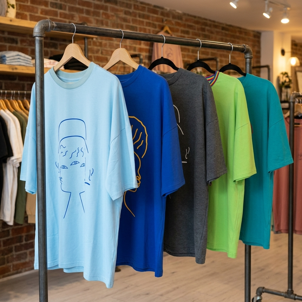 Les T-shirts non Réversibles