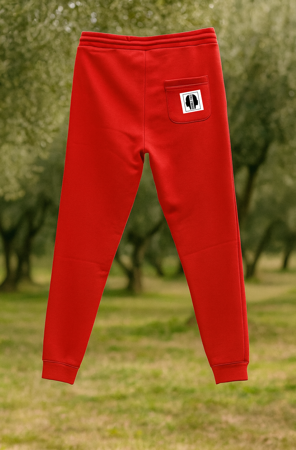 Pantalon Mixte Molleton Sweat – Rouge