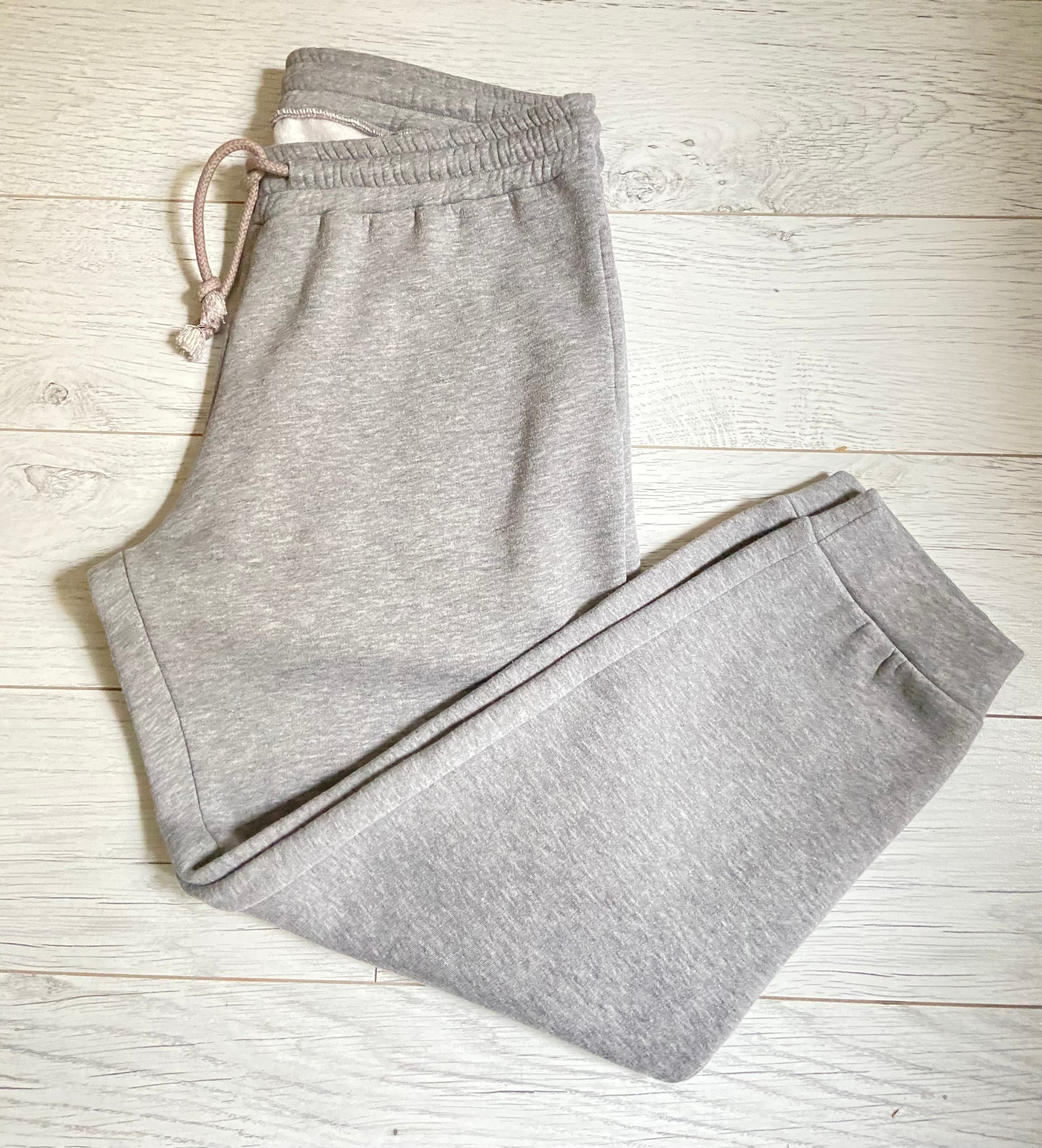 Pantalon Mixte Molleton Sweat – Gris Chiné