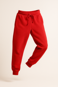 Pantalon Mixte Molleton Sweat – Rouge