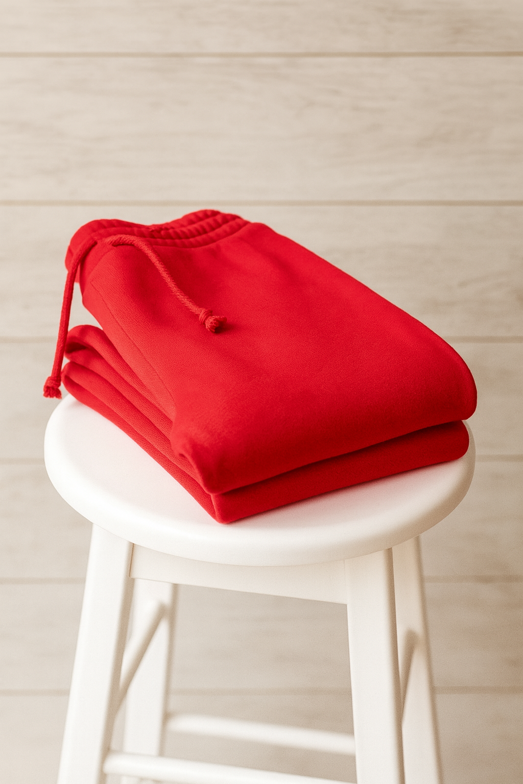 Pantalon Mixte Molleton Sweat – Rouge
