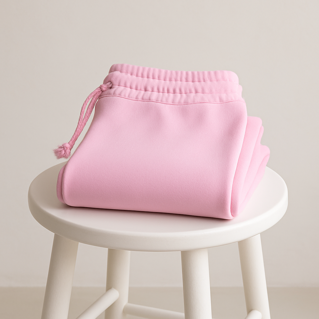 Pantalon Mixte Molleton Sweat – Rose