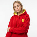 Sweat-shirt Réversible Mixte – Rouge / Vert Citron