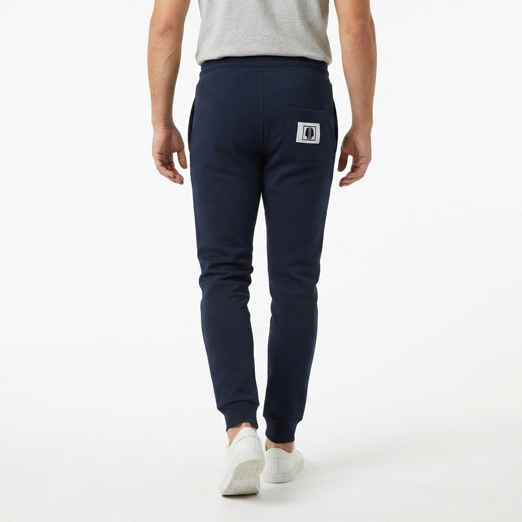 Pantalon Mixte Molleton Sweat – Bleu Marine